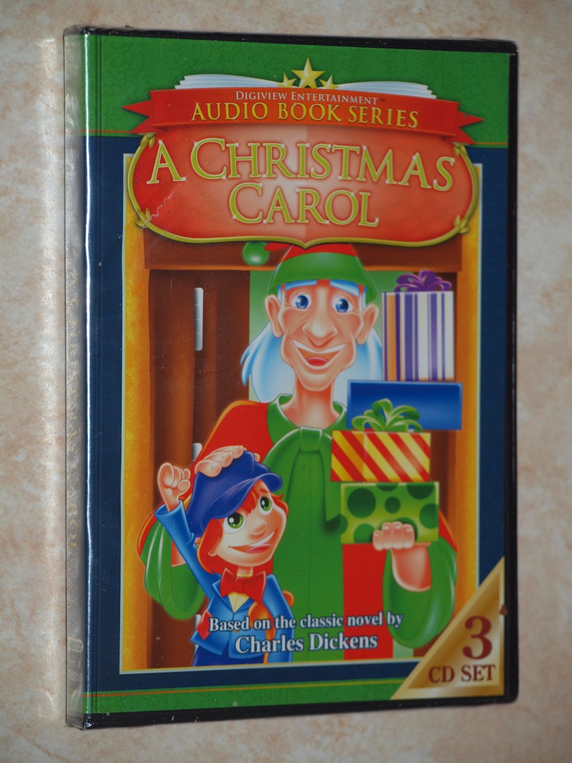 A Christmas Carol 2006 Audiobook 3 CD's, Charles Dicken's Ebenezer ...