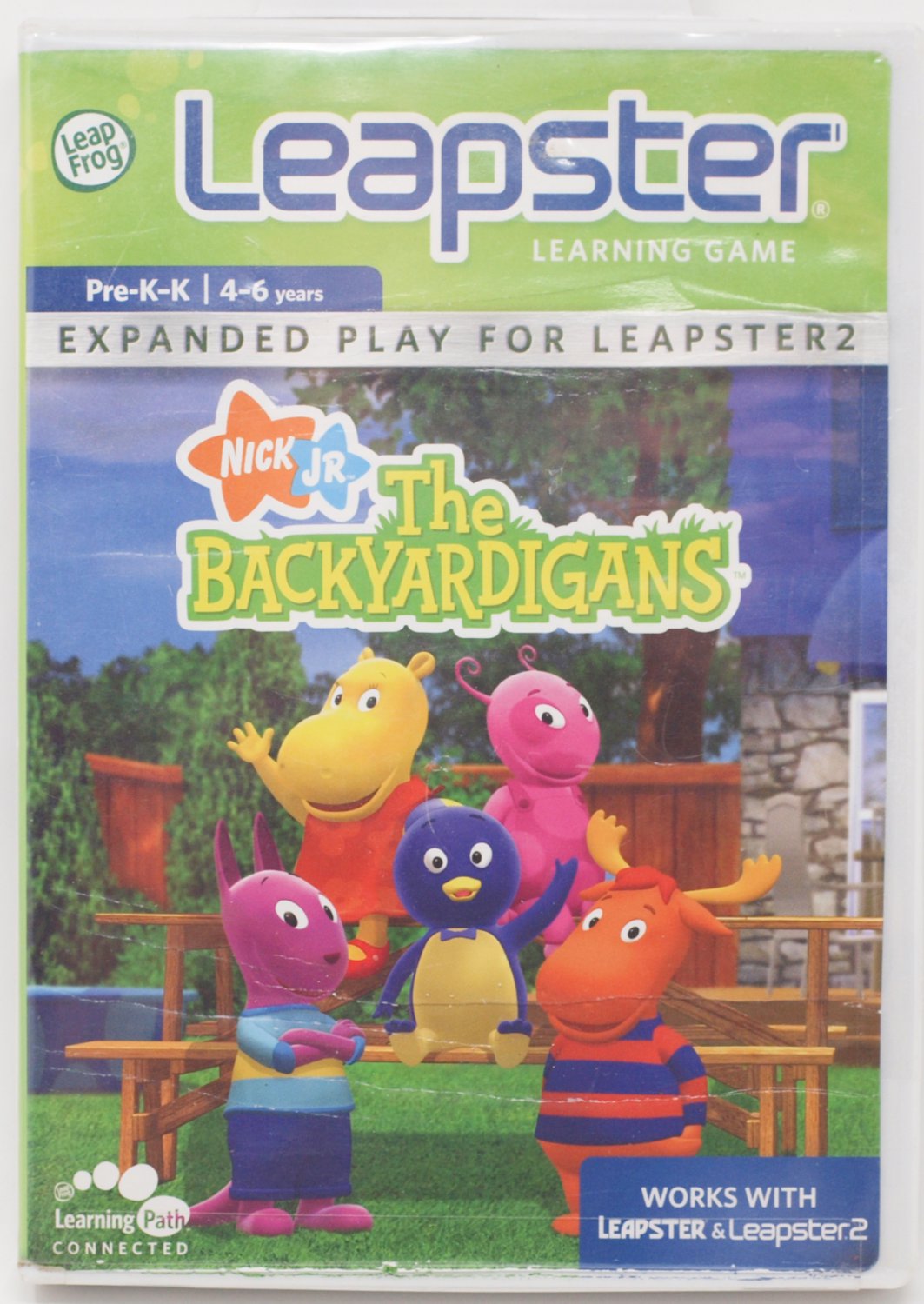 LeapFrog Leapster Nick Jr. The Backyardigans Learning Game, Ages 4-6 NEW