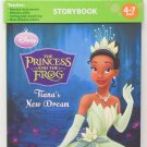 LeapFrog Tag Reading System Book The Princess & The Frog, Tiana's New Dream Ages 4-7 NEW