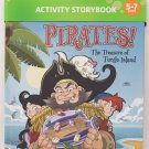 LeapFrog Tag Reading System Activity Storybook PIRATES! The Treasure of Turtle Island Ages 5-7 NEW