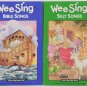 Wee Sing Books (4) by Beall & Nipp - Christmas, Bible & Silly Songs, Children's Songs & Fingerplays