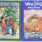 Wee Sing Books (4) by Beall & Nipp - Christmas, Bible & Silly Songs, Children's Songs & Fingerplays