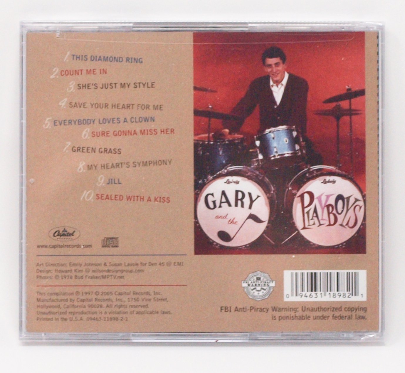 The Best Of Gary Lewis & The Playboys CD, Pop Rock, 2005 Capitol ...