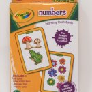 Crayola NUMBERS Learning Flash Cards with Card Storage Tray, Ages 3+, Reward Stickers NEW