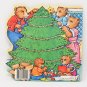 The Christmas Tree Book by Carol North, Vintage 1983 A Golden Super Shape Book