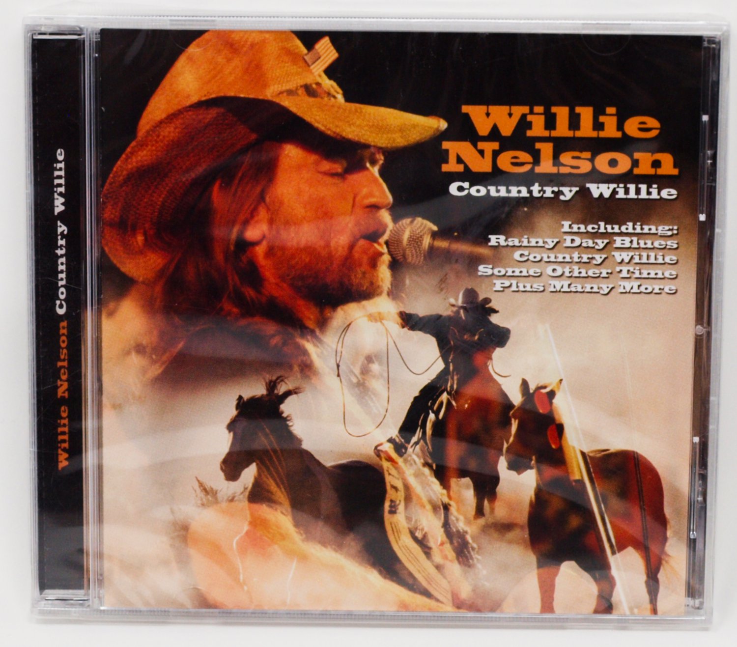 Willie Nelson Cd Country Willie 2002 Time Music International 18 Tracks New 