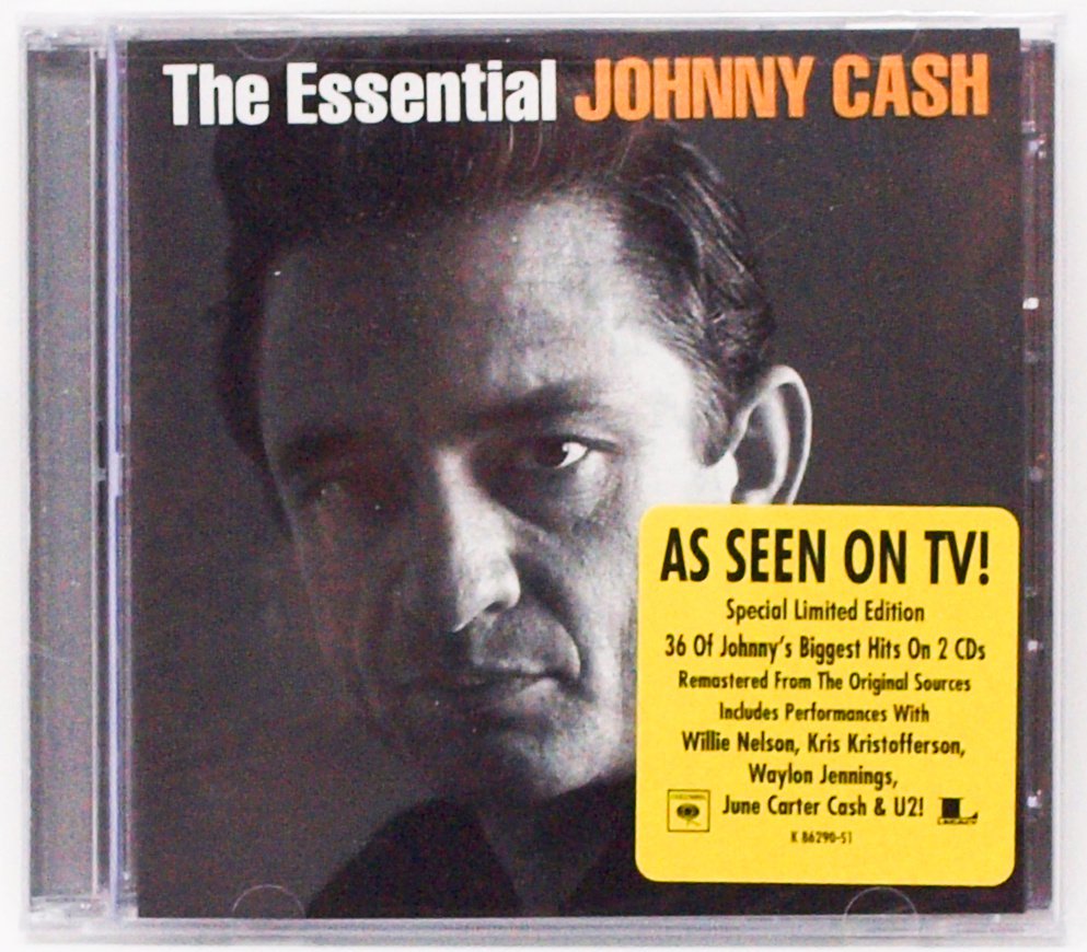 The Essential JOHNNY CASH, 2 CD Set, Special Limited Edition, 36 of ...