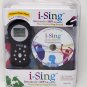 i-Sing Interactive MP3 Karaoke Ultimate Music Player, Play Display Sing Record NEW