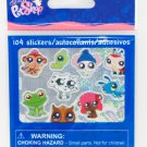 Littlest Pet Shop Self-Adhesive Stickers, 104 in Package, Ages 4+ NEW