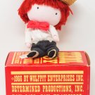 SCHOOL BOY, A Joan Walsh Anglund POCKET DOLL, Vintage, Sailer Boy w/Red Hair, Hat, Bowtie SCHOOL BOY, A Joan Walsh Anglund POCKET DOLL, Vintage, Sailer Boy w/Red Hair, Hat, Bowtie