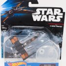 Hot Wheels Diecast Starships 2015 Star Wars Poe's X-Wing Fighter with Flight Stand NEW