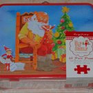 The Elf On The Shelf Metal Tin Lunch Box With 48 Piece Puzzle, 2013 Pressman Toy Corp, Age 3+ NEW The Elf On The Shelf Metal Tin Lunch Box With 48 Piece Puzzle, 2013 Pressman Toy Corp, Age 3+ NEW