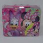 Disney Junior Minnie Mouse & Daisy Duck 24 Piece Jigsaw Puzzle in Tin Lunch Box BRAND NEW