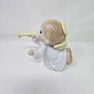 Precious Moments 1991 "Joy To The World" Angel With Horn Trumpet Tree Topper #442291