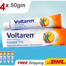 4 Box VOLTAREN EMULGEL Anti Inflammatory Joint Muscle Sprain Strain Pain Relief