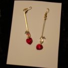 red heart & cross gold