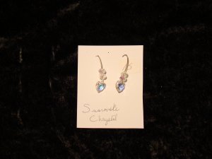 Crystal Clear Heart silver