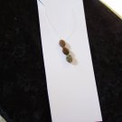 Fancy Tri Jasper Floating Necklace