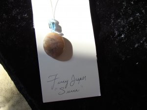 Fancy Jasper Sienna Floating necklace