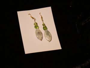 Peace Jasper & green crystal