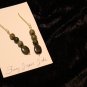 Jade & Fancy Jasper Earrings Gold