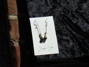 Jade & Peace Jasper Earrings