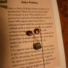 raku small pendant