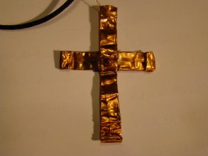 copper & jasper cross