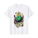 Roll for Initiative Shirt (WHITE)
