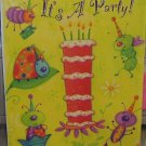 NOTE CARDS by Leanin' Tree--It's a Party with Bees and Insects--Invitation Cards