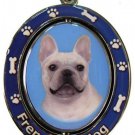 FRENCH BULLDOG Spinning Center Double Sided Key Chain by E&S Pets