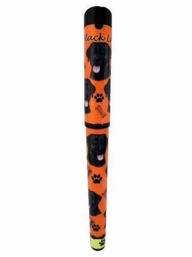BLACK LABRADOR-LAB Pen- Easy Glide Gel Pen-Rubber Grip, Refillable, Shirt Clip