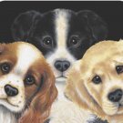 MOUSE PAD--Peeping Puppies by Fiddler's Elbow **Beautiful**