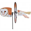 BARN OWL Petite Garden Stake Wind Spinner by Premier Kites & Designs-18"