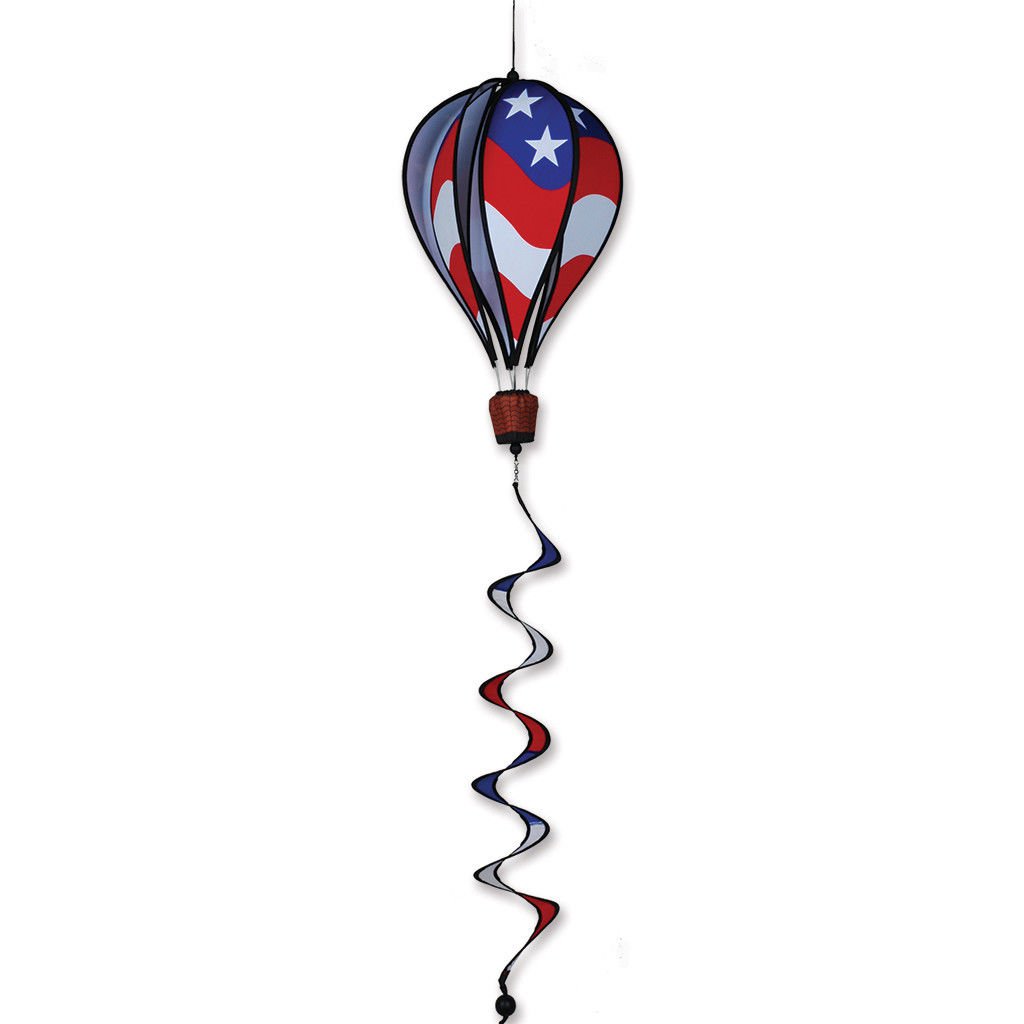 16" HOT AIR BALLOONPatriotic Design Wind Spinner by Premier Designs
