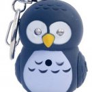 Brown OWL Key Chain with LED light & Hoot Hoot Sound