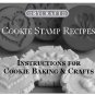RYCRAFT 2" Round Cookie Stamp with Handle & Recipe Booklet--MOM