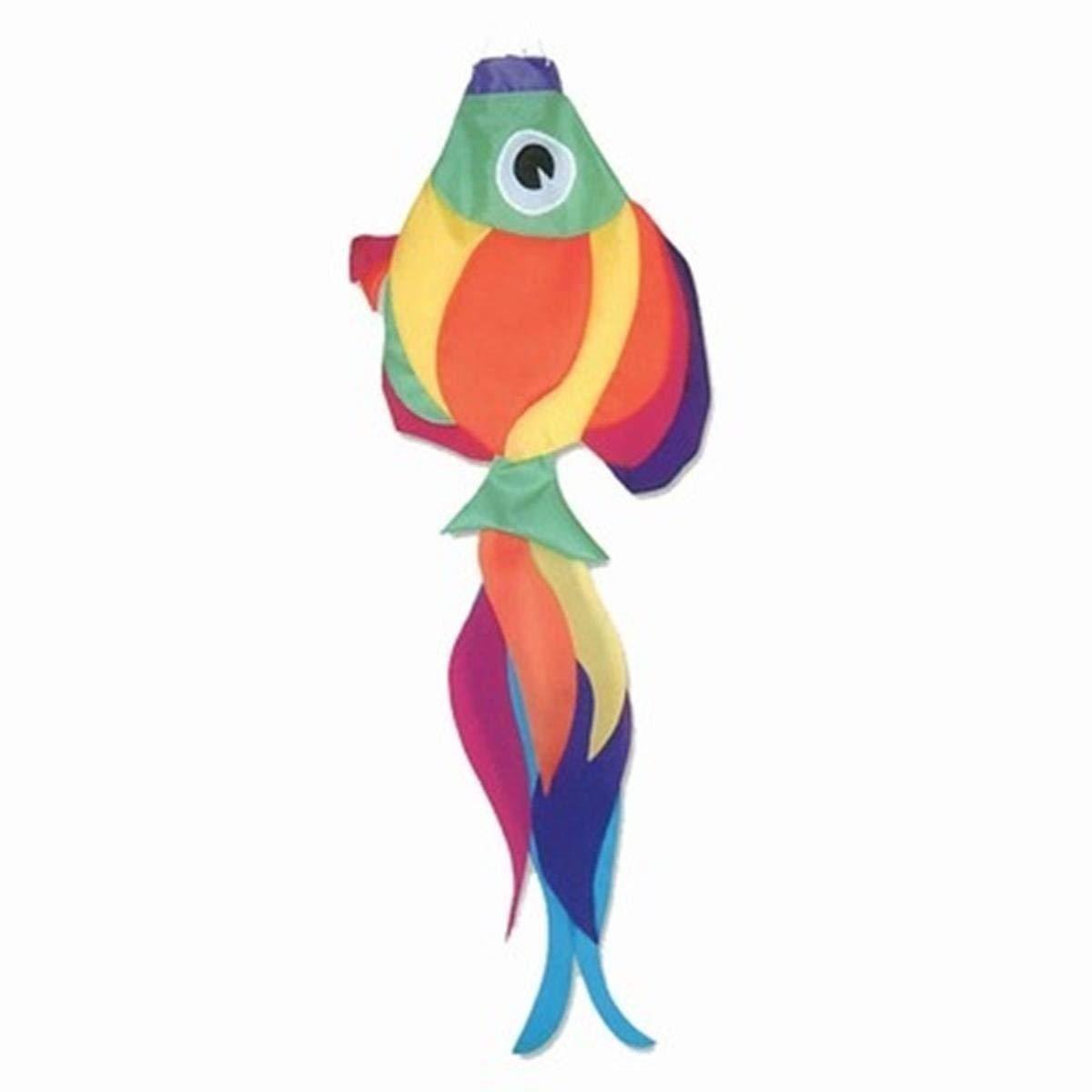WINDSOCK–36 in. Rainbow Fish Windsock by Premier Designs