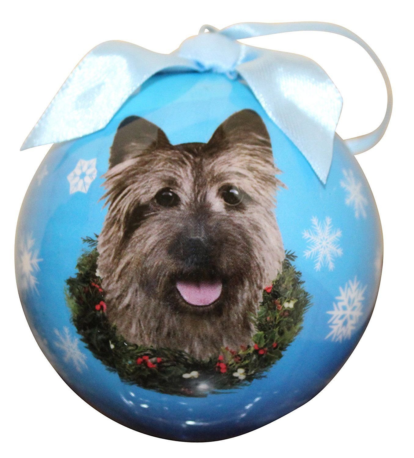 CAIRN TERRIER--Shatterproof Ball Ornament--3"-- by E & S Pets #9