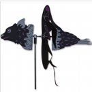 17" Black BAT--Petite Garden Stake Wind Spinner by Premier Kites & Designs