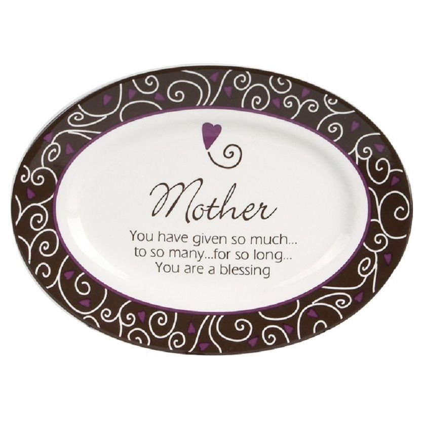 Life's Message Mini Plates w/metal Stand17701MOTHERCarson HOME