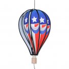 18" HOT AIR BALLOON-Vintage Patriotic Design- Wind Spinner by Premier Designs