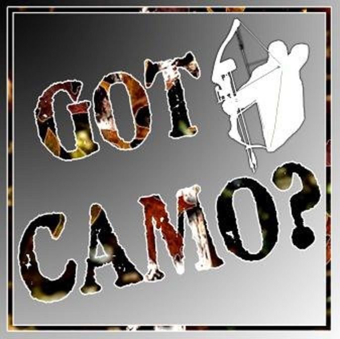 WINDOW DECAL--GOT CAMO?--Fun Window Decal for Home, Office, Truck, Auto