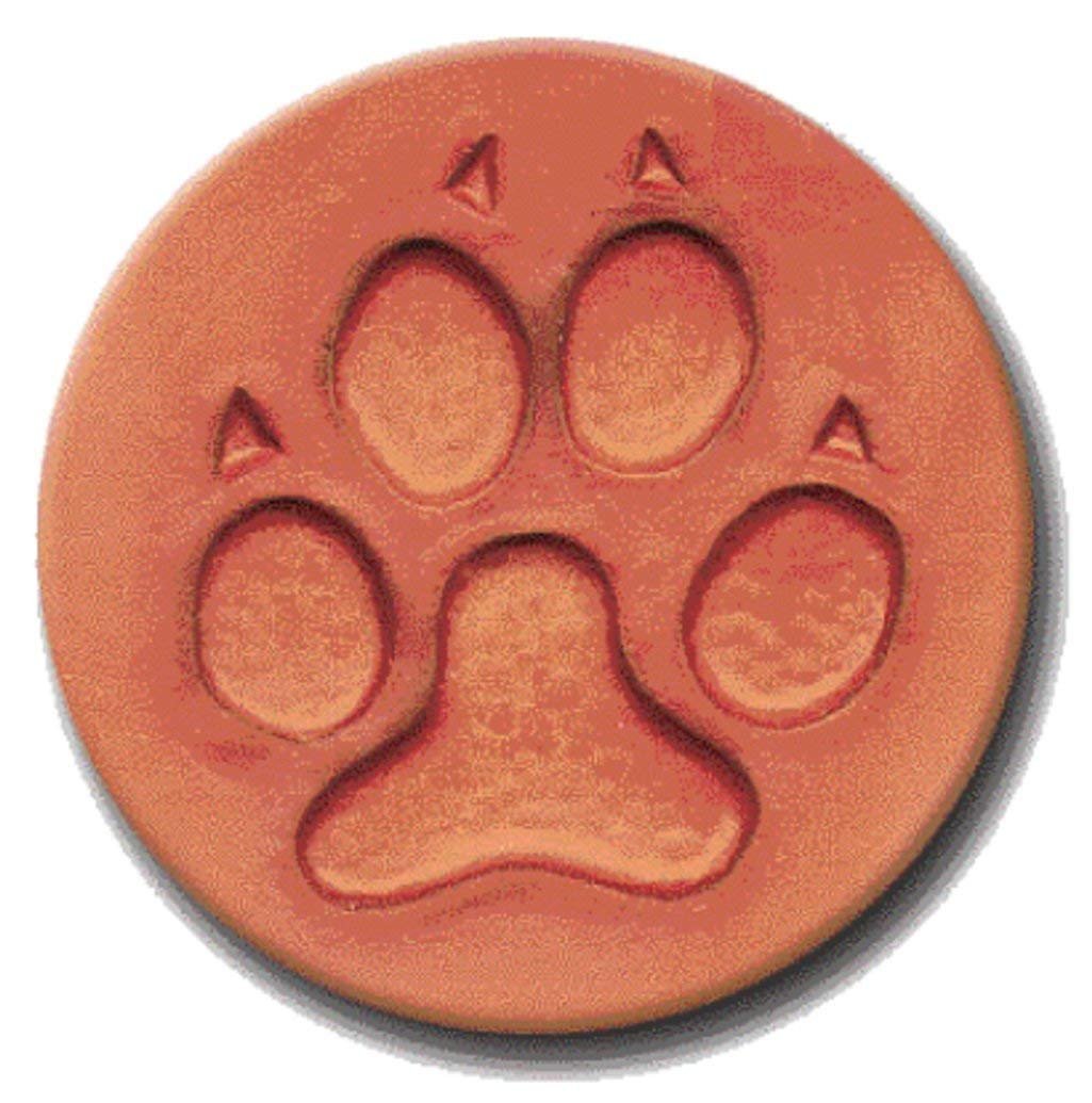 RYCRAFT 2" Keep it Soft-Brown Sugar Saver-PAWPRINT- Works as Cookie Stamp