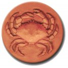 RYCRAFT 2" Round Cookie Stamp with Handle & Recipe Booklet--CRAB