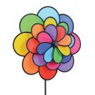Triple DAISY Flower Windmill Rainbow Spinner by Bold Innovations & Premier Kites