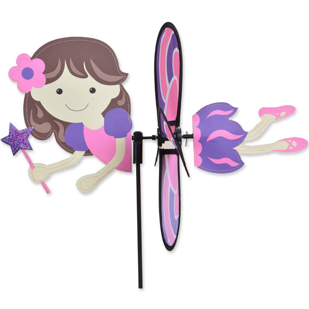 PINK FAIRY Petite Garden Wind Spinner by Premier Kites
