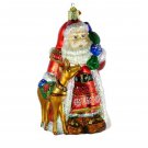 Nordic Santa Blown Glass Ornament by Old World Christmas