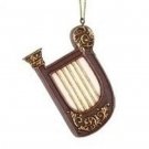 Musical Instrument Christmas Ornament-Harp