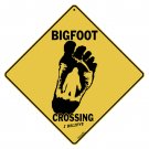 BIGFOOT-I Believe- Crossing Sign, 12" on sides, 16" on diagonal-Aluminum